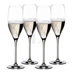 Riedel Vinum Curvee Prestige Champagne Glasses 4 pack