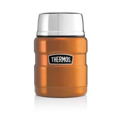 THERMOS STAINLESS KING FOOD FLASK 470ML COPPER 