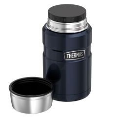 THERMOS STAINLESS KING FOOD FLASK 710ML MIDNIGHT BLUE 