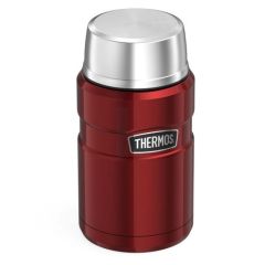 THERMOS STAINLESS KING FOOD FLASK 470ML MIDNIGHT BLUE