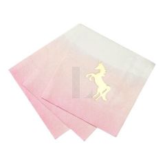 We Heart Unicorn Paper Napkins (PK16)
